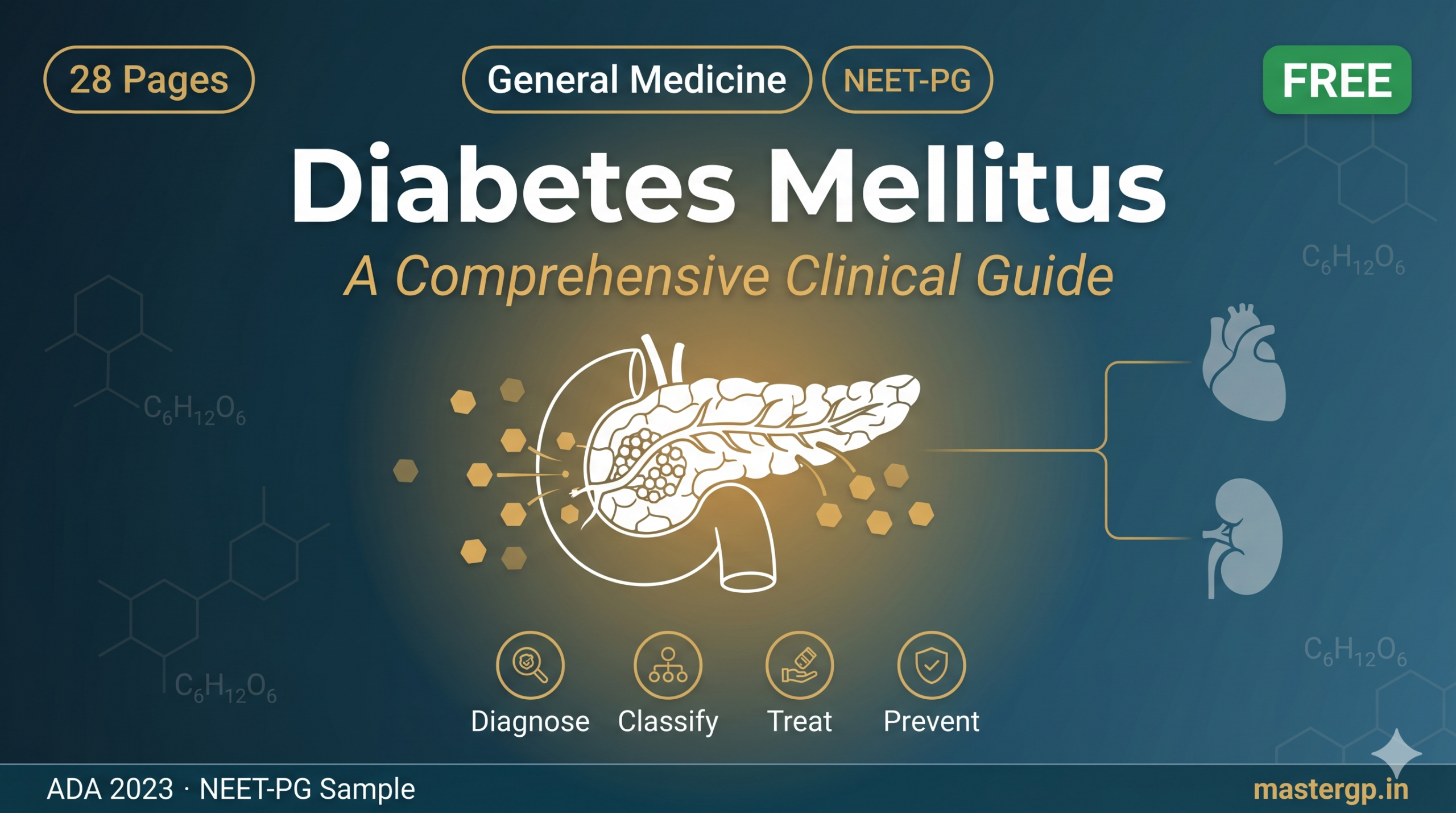 Diabetes Mellitus — A Comprehensive Clinical Guide for NEET-PG