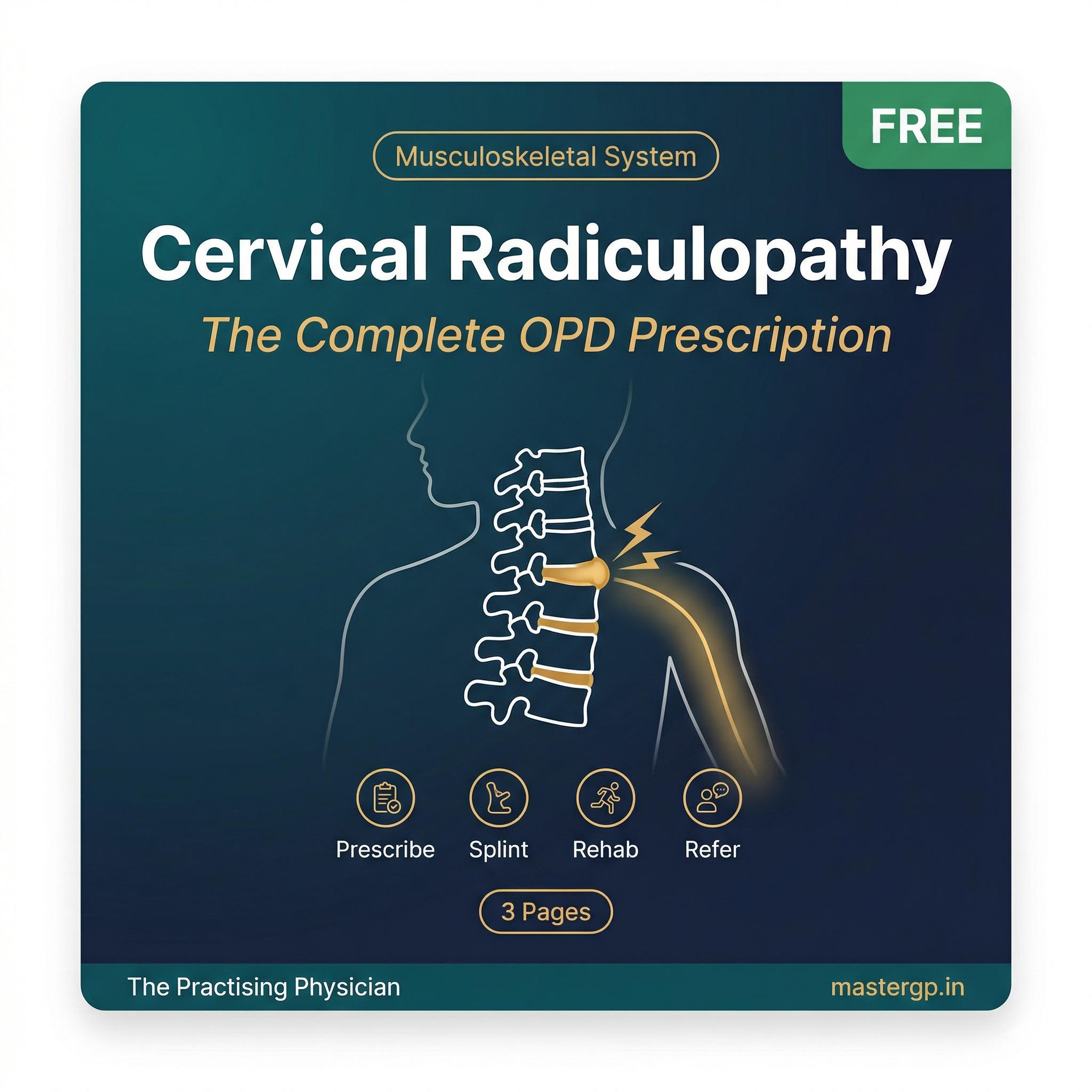 Cervical Spondylotic Radiculopathy — GP Prescription