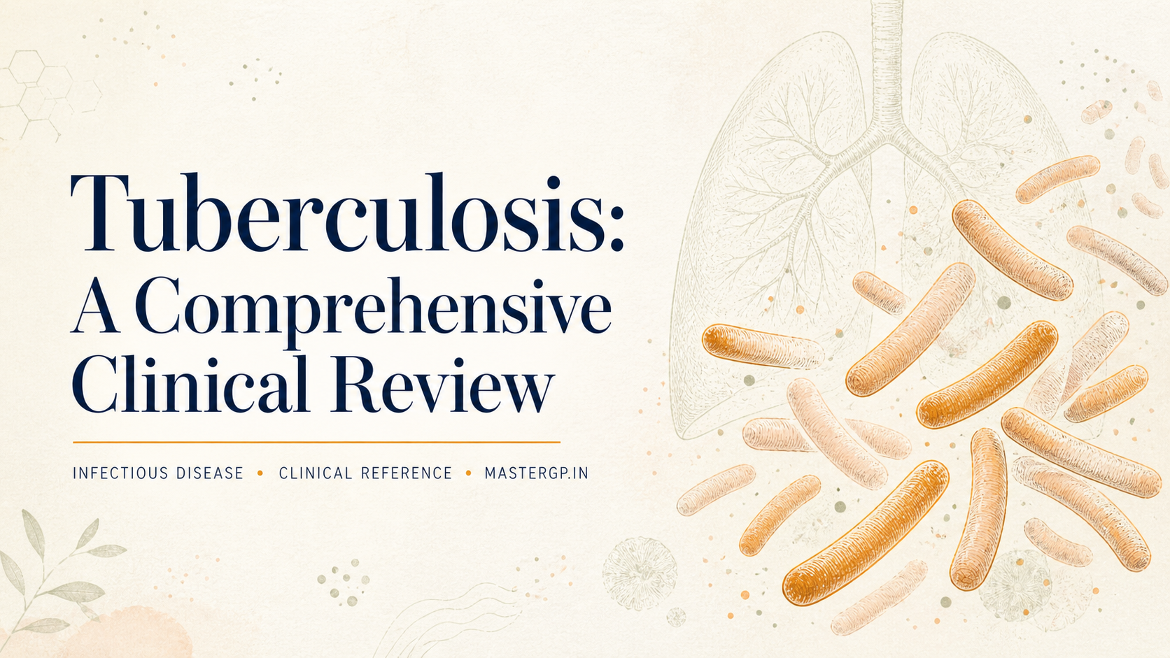Tuberculosis: A Comprehensive Clinical Review